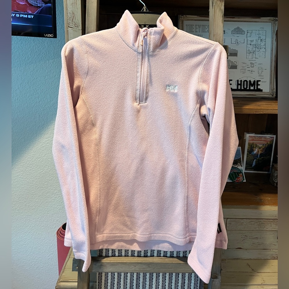 Helly Hansen women’s fleece polartec 1/2 zip pullover size small